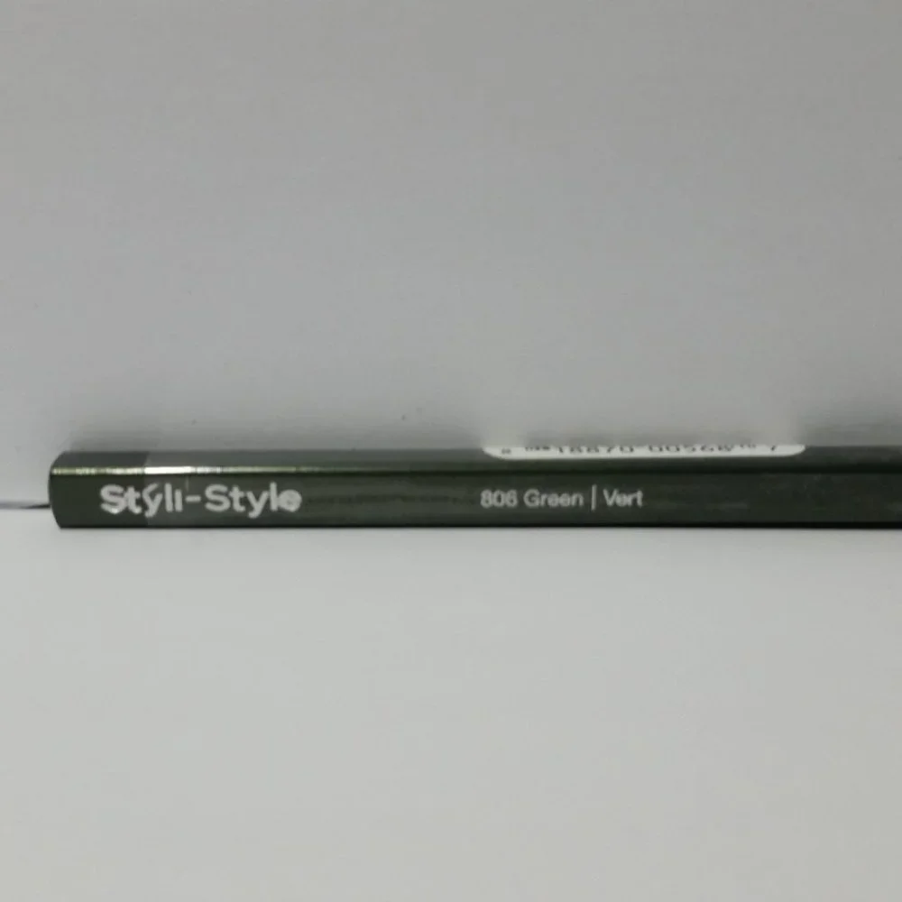 2 Styli Style Waterproof Eye Liner Green